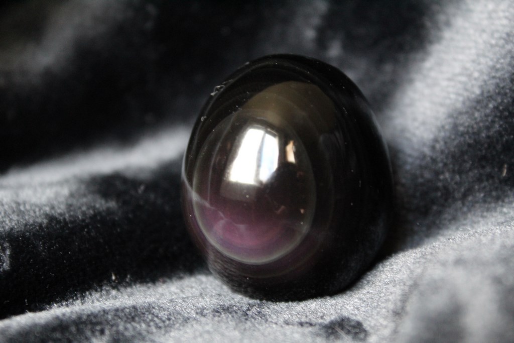 La pierre obsidienne Œil&nbsp;Céleste